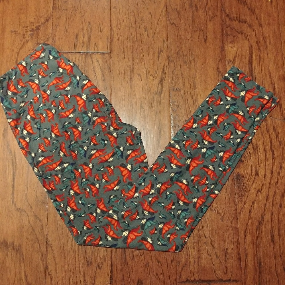 Lularoe OS Leggings with Butterflies/Fairies